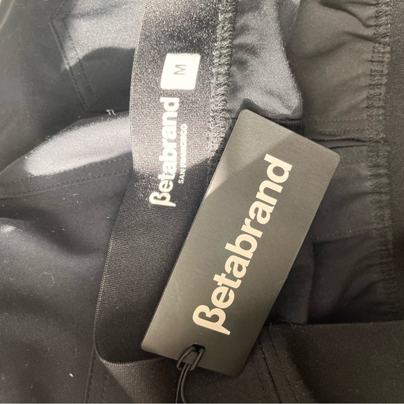 NWT Betabrand Navy Blue Straight leg Pants - Picture 3 of 4